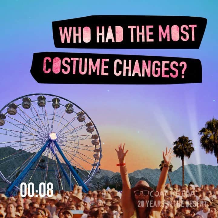 コーチェラのインスタグラム：「And they were all flawless #CoachellaDoc」