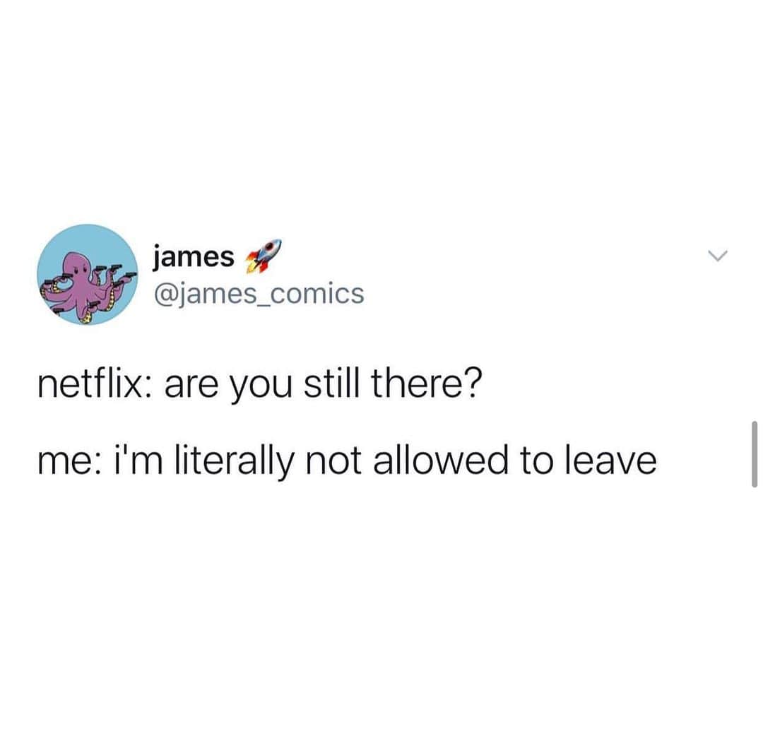 High Life Magazineのインスタグラム：「Quarantine issues!😂 Tag a @netflix addict! @thehighlife.inc」