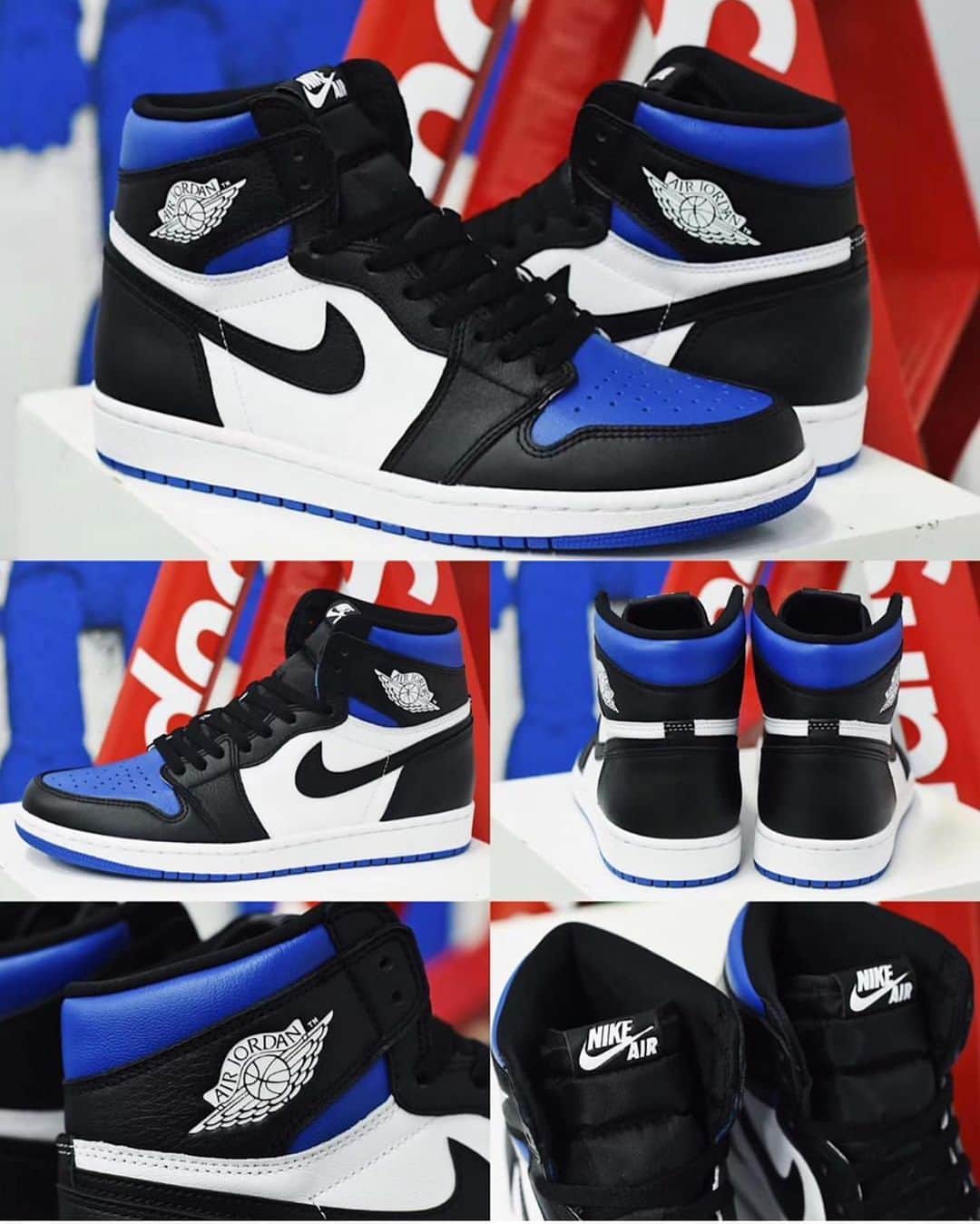 Sneakgalleryさんのインスタグラム写真 - (SneakgalleryInstagram)「The Air Jordan 1 #GameRoyal is expected to release May 9th, 2020 🔥🔥🔵⚫️.」4月15日 7時33分 - sneakgallery