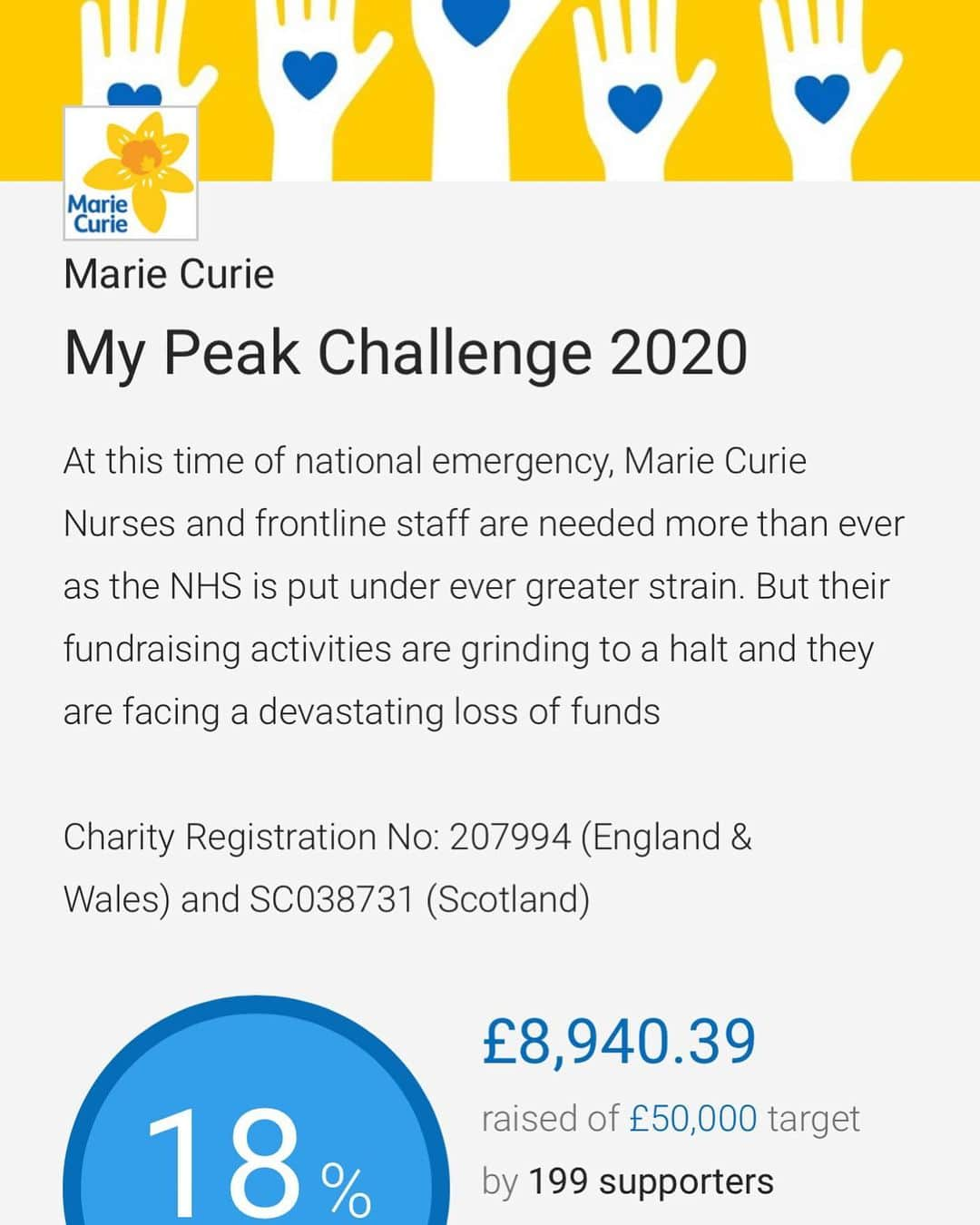 サム・ヒューアンさんのインスタグラム写真 - (サム・ヒューアンInstagram)「Thank you all for donating to @mariecurieuk last week! Almost £10,000. We will continue to support and raise funds through @mypeakchallenge too! So proud of you guys, THANK YOU!x」4月11日 5時47分 - samheughan