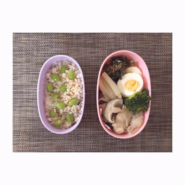 みのり(26)＠東京 ダイエットのインスタグラム：「お昼ごはん . 玄米枝豆ごはん+カリフラワーライス ブロッコリー ゆでたまご 鶏肉の生姜煮 ほうれん草のお浸し . . 今日、患者さんに 「前に入院した時よりもすっごく痩せたね😆」 . って、いってもらえた🙈💕 . . なんだか朝から気持ちがいい〜(単純) . . そしたら、おなかもすいてきた。 枝豆ごはんがおいしい。 . そんなおひる。 . 午後もお仕事がんばろーね😸 . ◉ライザップ公認の紹介アンバサダーです。 〜紹介特典で、お安く入会できます〜 . ▶︎全国どの店舗でもOK ▷２週間のトライアルコースもあります(^_^)/ ▶︎カウンセリング予約前にご連絡ください . ◎入会やカウンセリングをお考えの方、 ご質問なども、DM✉️ください。 . ★トレーニング見学もできます★ . 📺RIZAP TVCM出演 🏅RIZAP BMG ファイナリスト2017.2018 . #rizap #ライザップ . #ダイエット #diet #ダイエット日記 #レコーディングダイエット #instadiet #ダイエット仲間募集 #ダイエッター #公開ダイエット  #昼ごはん #昼御飯 #lunch #昼ご飯 #昼食  #おうちごはん #糖質制限 #healthyfood #healthylifestyle  #fitmeal #oneplate #cleanmeals #lowglycemic」