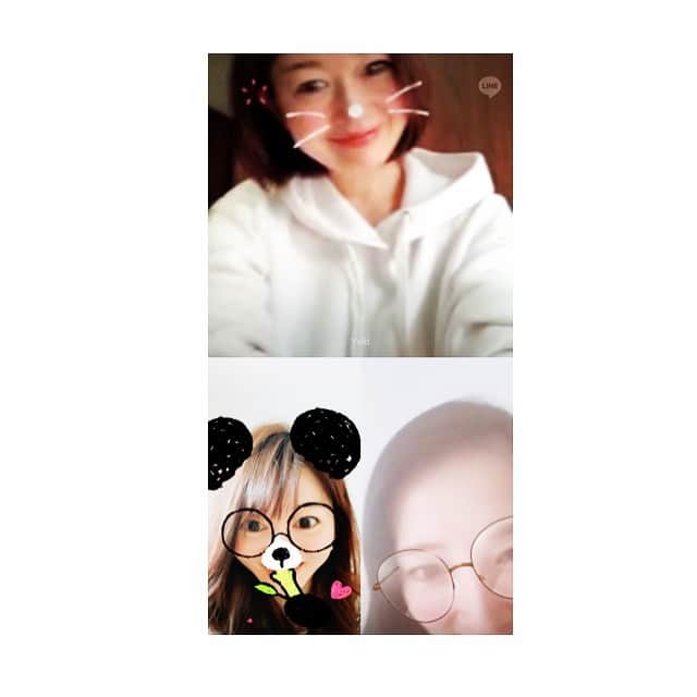 前田真理子のインスタグラム：「テレ東アナウンスほぼ同期の @kyokokameiofficial と　@yuki_matsumaru  ビデオ通話でお喋り  会ってもそうなのですが、 同時に喋る喋る  途中、猫ちゃんやワンちゃんが登場したり、子供が割り込んだり。  消化不良につき、明日もお喋り予定です🌸  #stayhome」