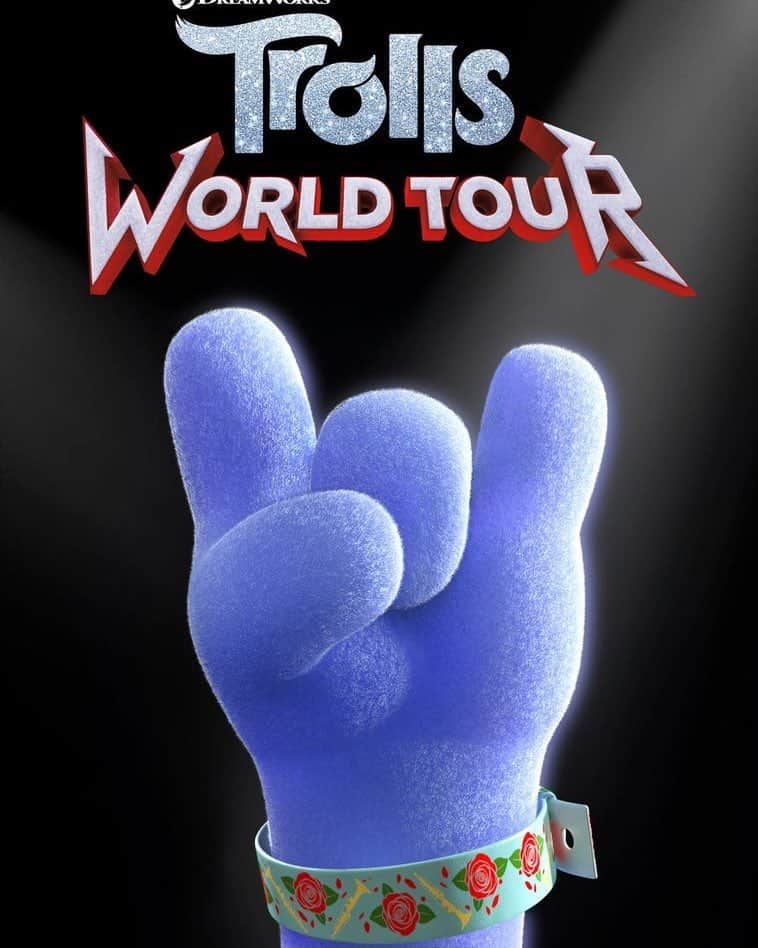 ジェイミー・ドーナンのインスタグラム：「You can watch Trolls World Tour now! @trolls After some gentle persuasion my kids thought I was their favourite troll. #Trollsworldtour」