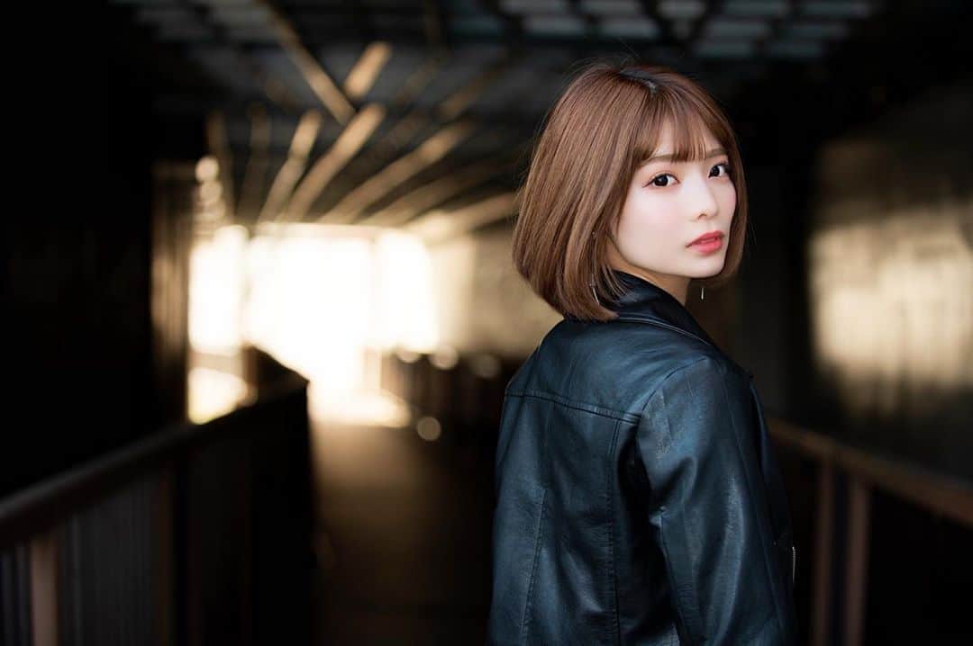 米倉みゆさんのインスタグラム写真 米倉みゆinstagram 人生で初めてライダース買ってから ライダースばっかりだなぁ写真 ポートレート ポートレートモデル モデル撮影 ポトレ 押上 撮影会 撮影会モデル 可愛い女の子 可愛い子 綺麗な女性