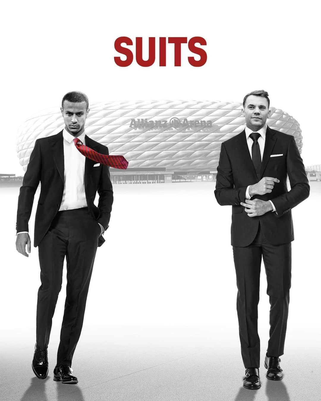 バイエルン・ミュンヘンさんのインスタグラム写真 - (バイエルン・ミュンヘンInstagram)「This is what our guys are watching right now! 🎬😎 • @thiago6 & @manuelneuer: Suits 👔 • @da_27: Money Heist 💰 • @sergegnabry & @esmuellert: Jerks 😃 • What are you watching at the moment❓👇 _____ #FCBayern #MiaSanMia #packmas #football #Fußball #futbol #tvshows #suitedbyboss」4月11日 20時55分 - fcbayern