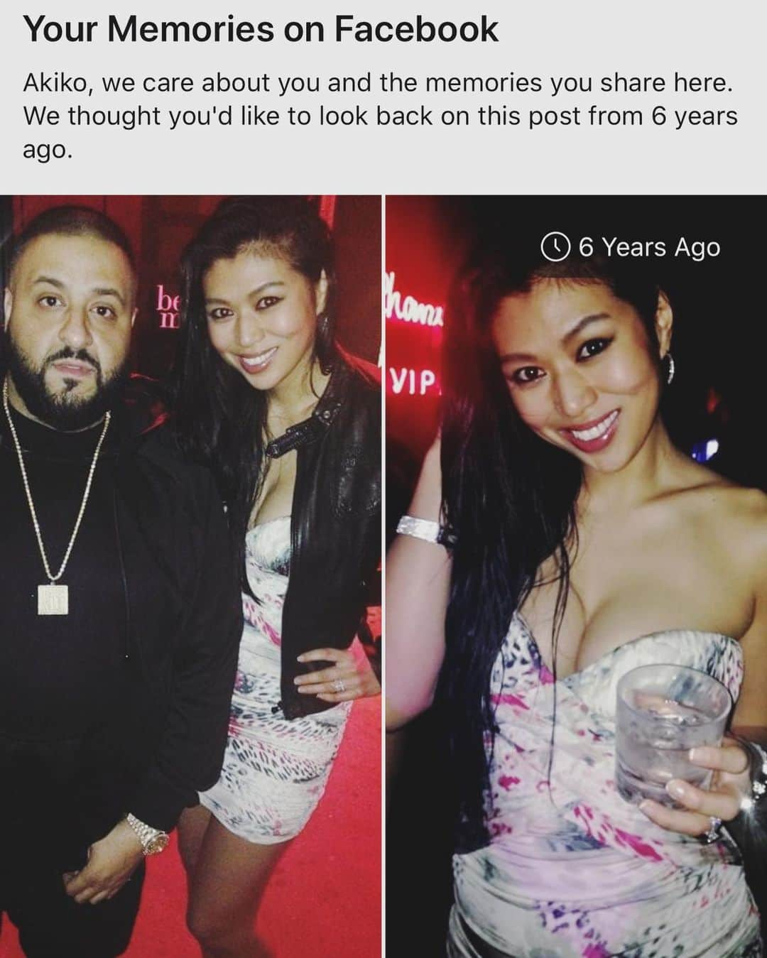 中鉢明子さんのインスタグラム写真 - (中鉢明子Instagram)「Yo! These 6 years are huge,men!Lol With#DjKhaled  #americanstar #newyork  #6years I got married and have two kids👨‍👩‍👧‍👦#この6年は大きいな🤔#facebook#思い出振り返るやつ #マミー6年前」4月12日 8時39分 - akiko_harlem