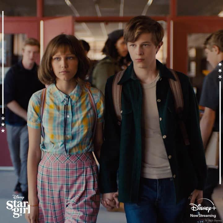 のインスタグラム：「Be free to be you ✨ @stargirl is now streaming on #DisneyPlus.」