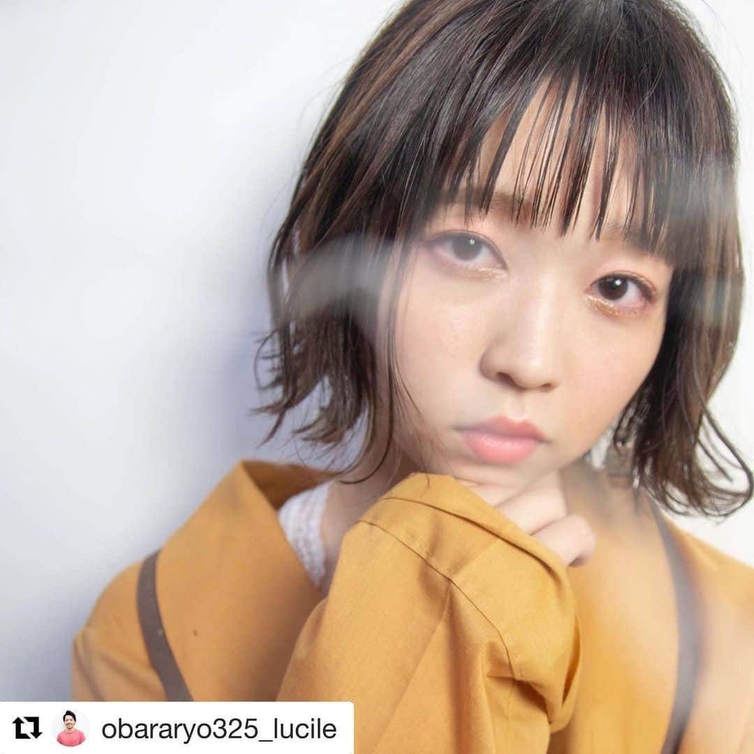 THROW 【スロウ】さんのインスタグラム写真 - (THROW 【スロウ】Instagram)「#Repost @obararyo325_lucile with @get_repost ・・・ 今週もあっという間に週末ですね。 何年かぶりに自分の髪を染めてみましたが気分上がりますね👍笑  #福島市#伊達市#桑折町#国見町#伊達町#福島県#福島市美容室#福島市美容室Lucile#福島市ルシル#福島市美容師#福島市ボブ#撮影#福島市カット#スロウカラー#外ハネ#throwカラー#hair #japan #Fukushima#モデル#髪型変えたい#春スタイル」4月12日 16時38分 - throwcolor