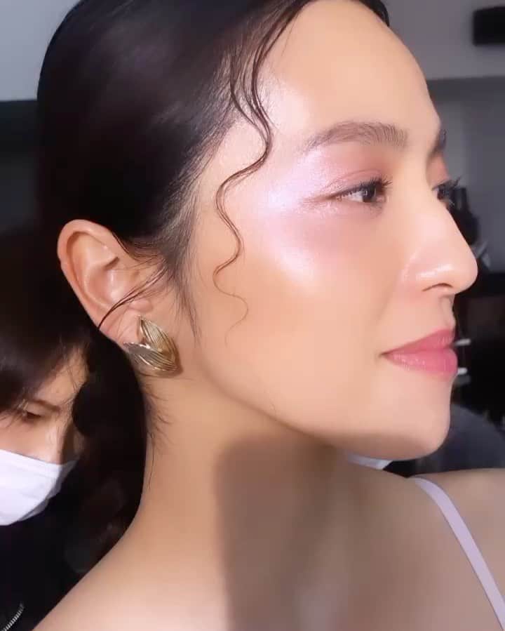 のインスタグラム：「PeachJon🌟  #中村アン　#hair #makeup #mifunemake #pj #ピタッもちっ」