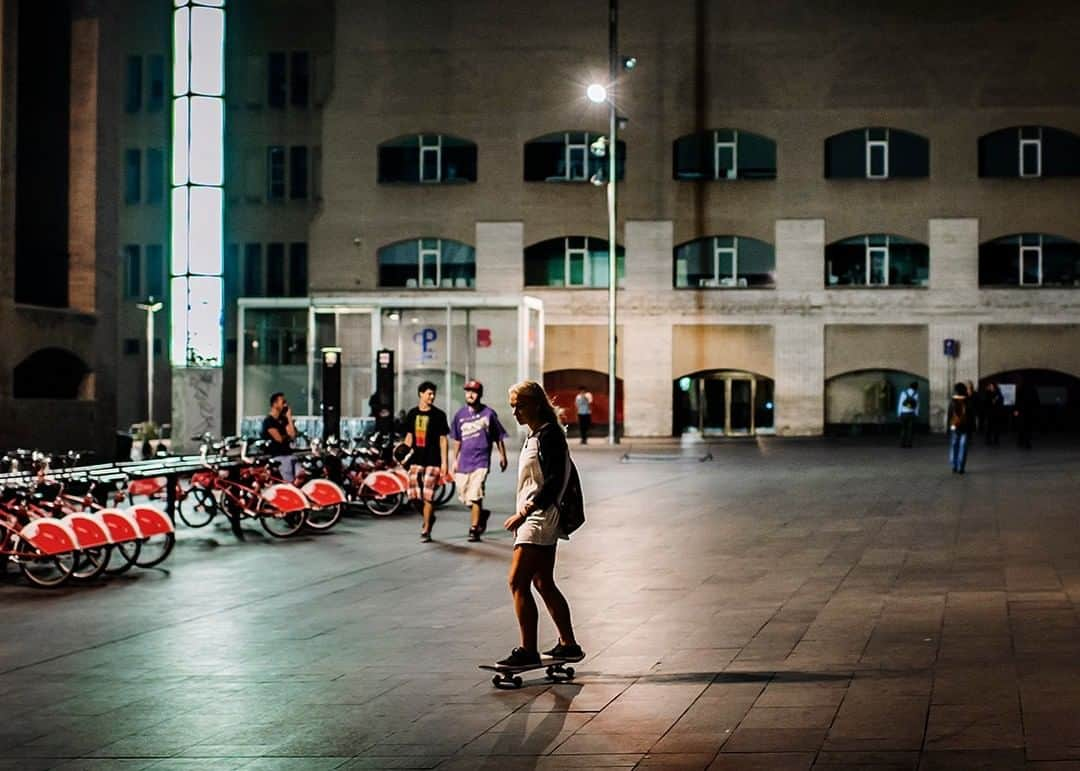 National Geographic Travelさんのインスタグラム写真 - (National Geographic TravelInstagram)「Photo by @dina_litovsky | A young woman skates through the Placa dels Angels near the Barcelona Museum of Contemporary Art in Spain. For more images from around the world, follow me @dina_litovsky.」4月12日 9時04分 - natgeotravel