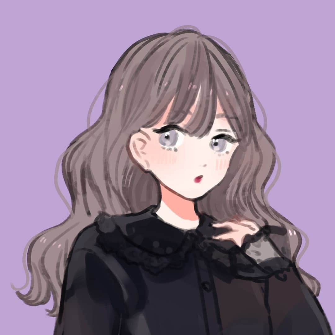 みーこさんのインスタグラム写真 みーこinstagram 過去のイラストからフリーアイコンを作りました Snsなどでの アイコン画像としての利用 自作発言 商用利用 イラスト イラストレーター ファッションイラスト フリーアイコン