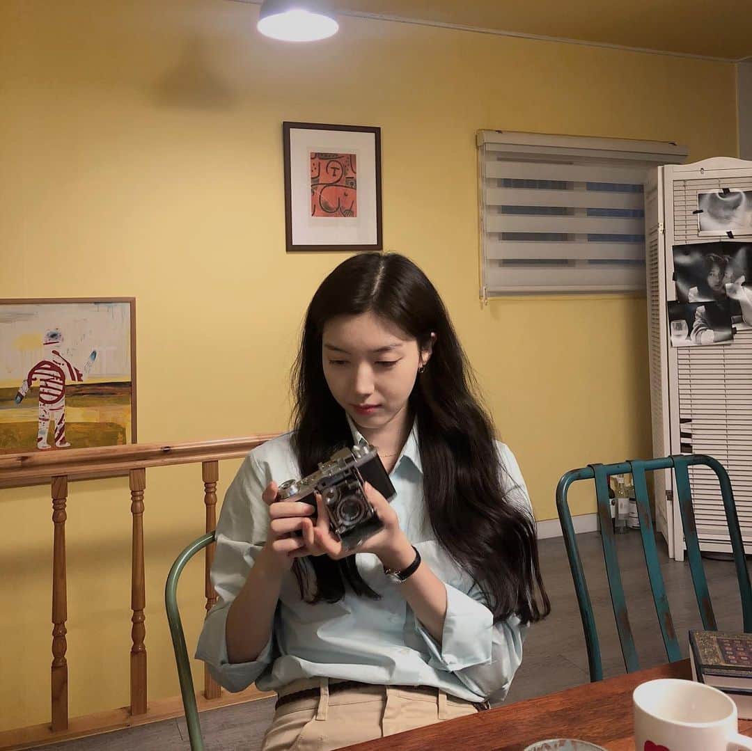 チェ・ソジンさんのインスタグラム写真 - (チェ・ソジンInstagram)「찰칵✨」4月12日 13時59分 - ko_woon_