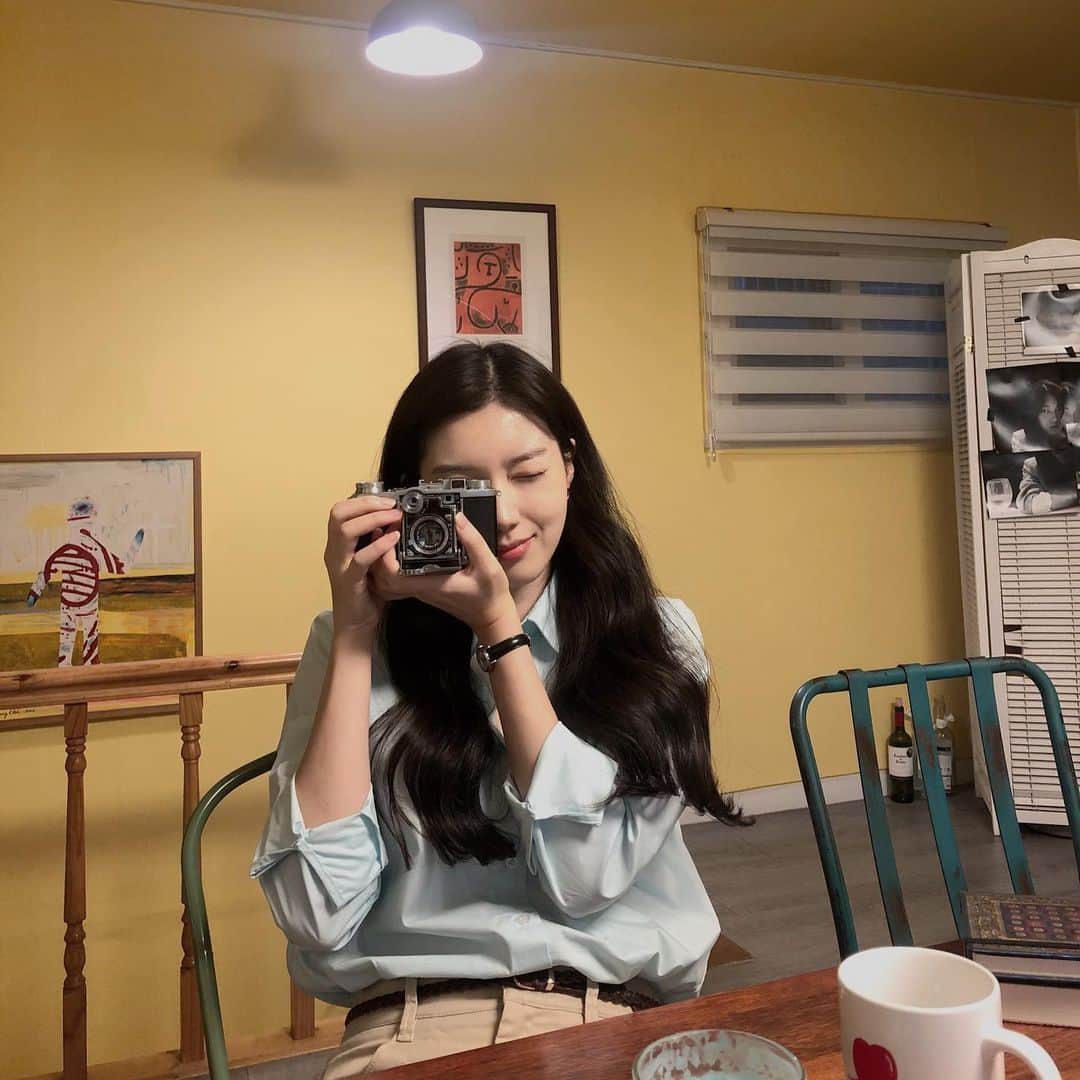 チェ・ソジンさんのインスタグラム写真 - (チェ・ソジンInstagram)「찰칵✨」4月12日 13時59分 - ko_woon_