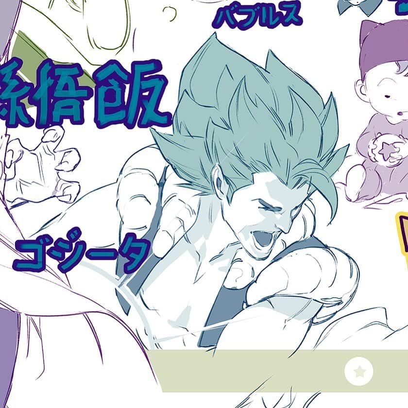 RB Silvaのインスタグラム：「ゴジータ - Gogeta. #DragonballZ」