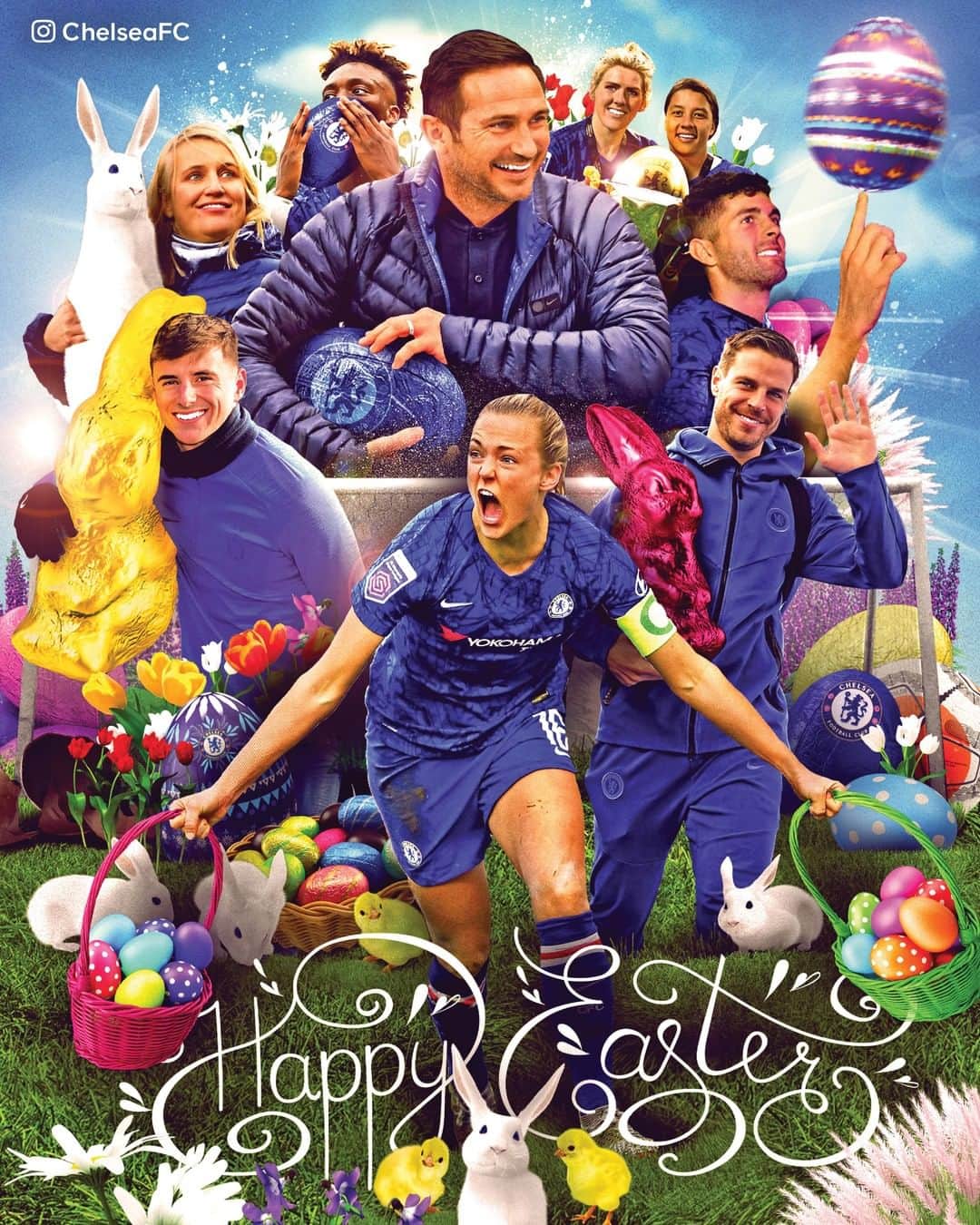 チェルシーFCさんのインスタグラム写真 - (チェルシーFCInstagram)「Happy Easter, Chelsea fans! 💙🐣 #CFC #Chelsea」4月12日 15時00分 - chelseafc