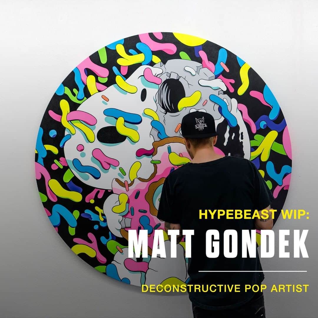 HYPEBEASTさんのインスタグラム写真 - (HYPEBEASTInstagram)「HYPEBEAST WIP: Deconstructive Pop artist @gondekdraws is giving us an exclusive look inside his studio while discussing works in progress as part of our ongoing series on Instagram Live. Tune in at 3 p.m. EDT on @hypebeastart and tag #hbwip for a chance to be featured.」4月13日 3時07分 - hypebeast