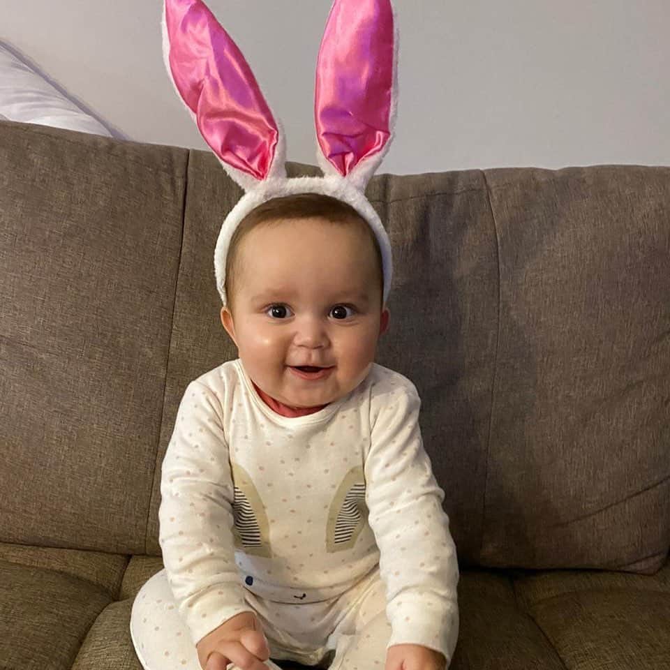 ミランダのインスタグラム：「Feliz Páscoa 🐣」