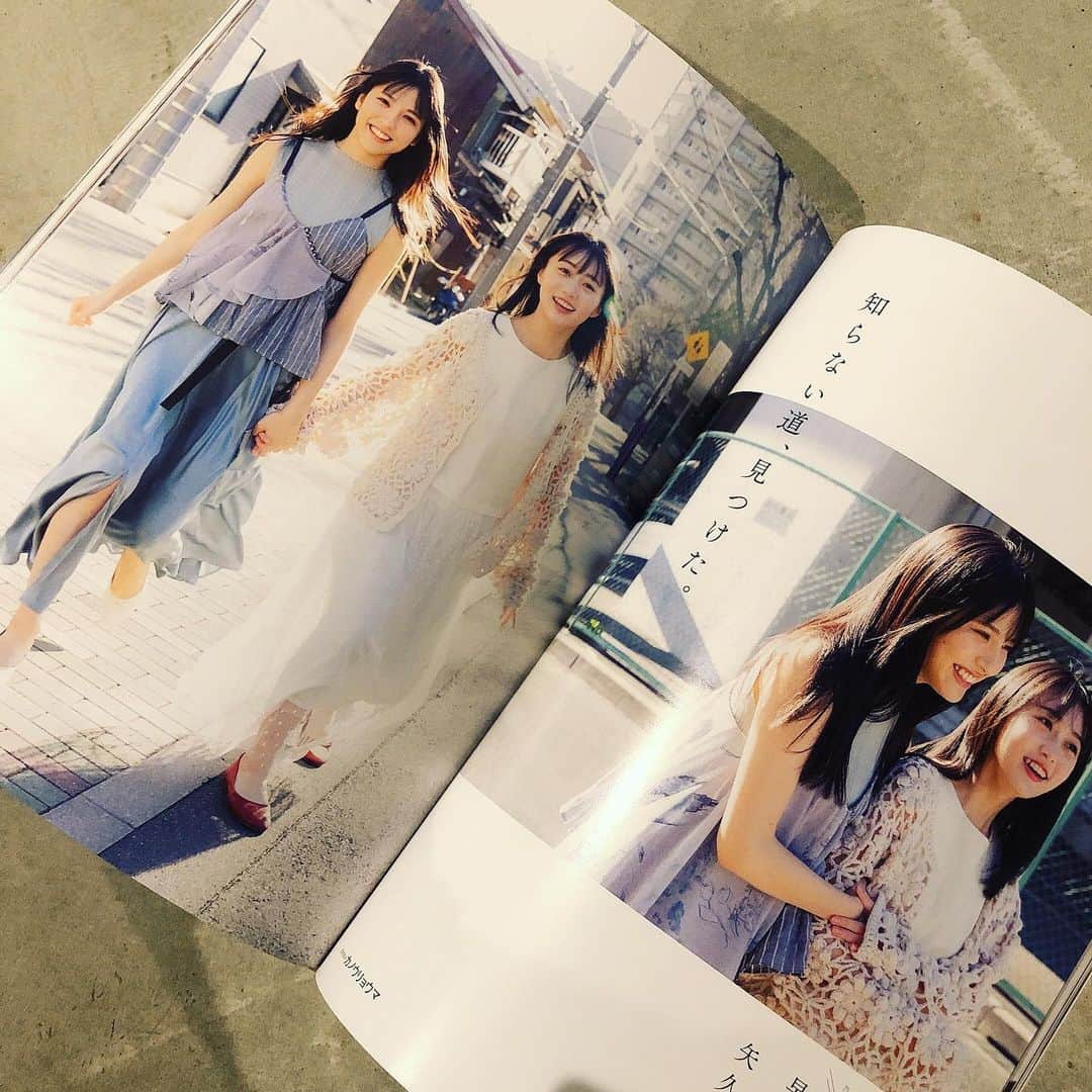 川上舞乃のインスタグラム：「【BLT 乃木坂ツーリスト】 早川聖来さん　矢久保美緒さん　スタイリング致しました。  #乃木坂46 #早川聖来 #矢久保美緒」