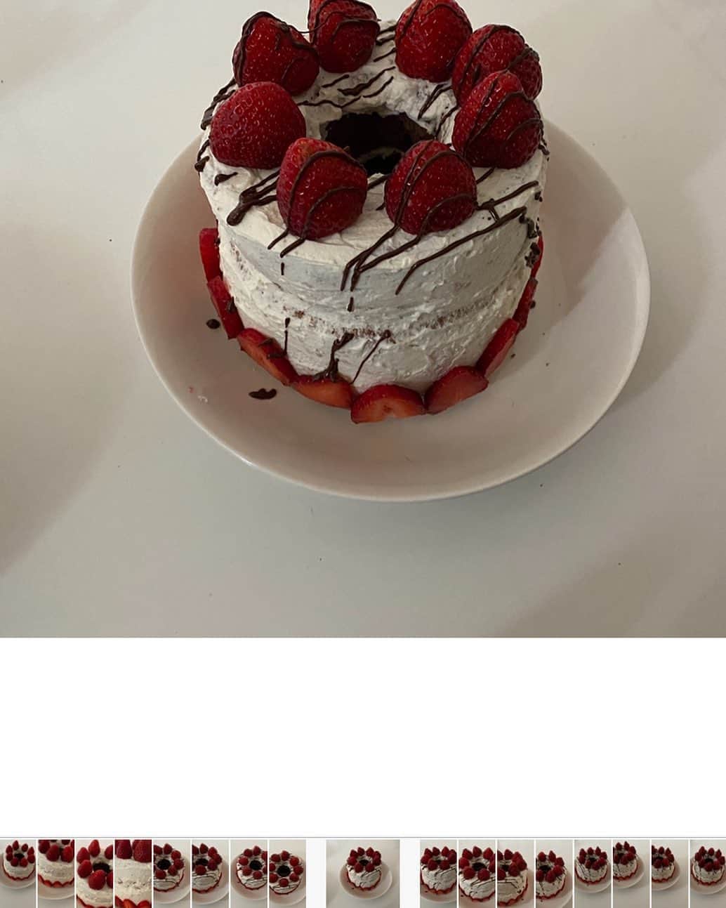 吉田華恋のインスタグラム：「うまく作れました🎂♡」