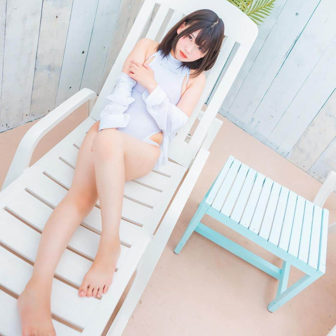 りこたんさんのインスタグラム写真 - (りこたんInstagram)「ちょっと恥ずかしい😢 . .  #cosplay #cosplayer #japan #japanesegirl #asiangirl #swim #swimwearph #photography #summer #コスプレ #水着 #競泳水着 #角色扮演 #プール #インスタグラビア #性感內衣」4月12日 20時30分 - rikotan_cos