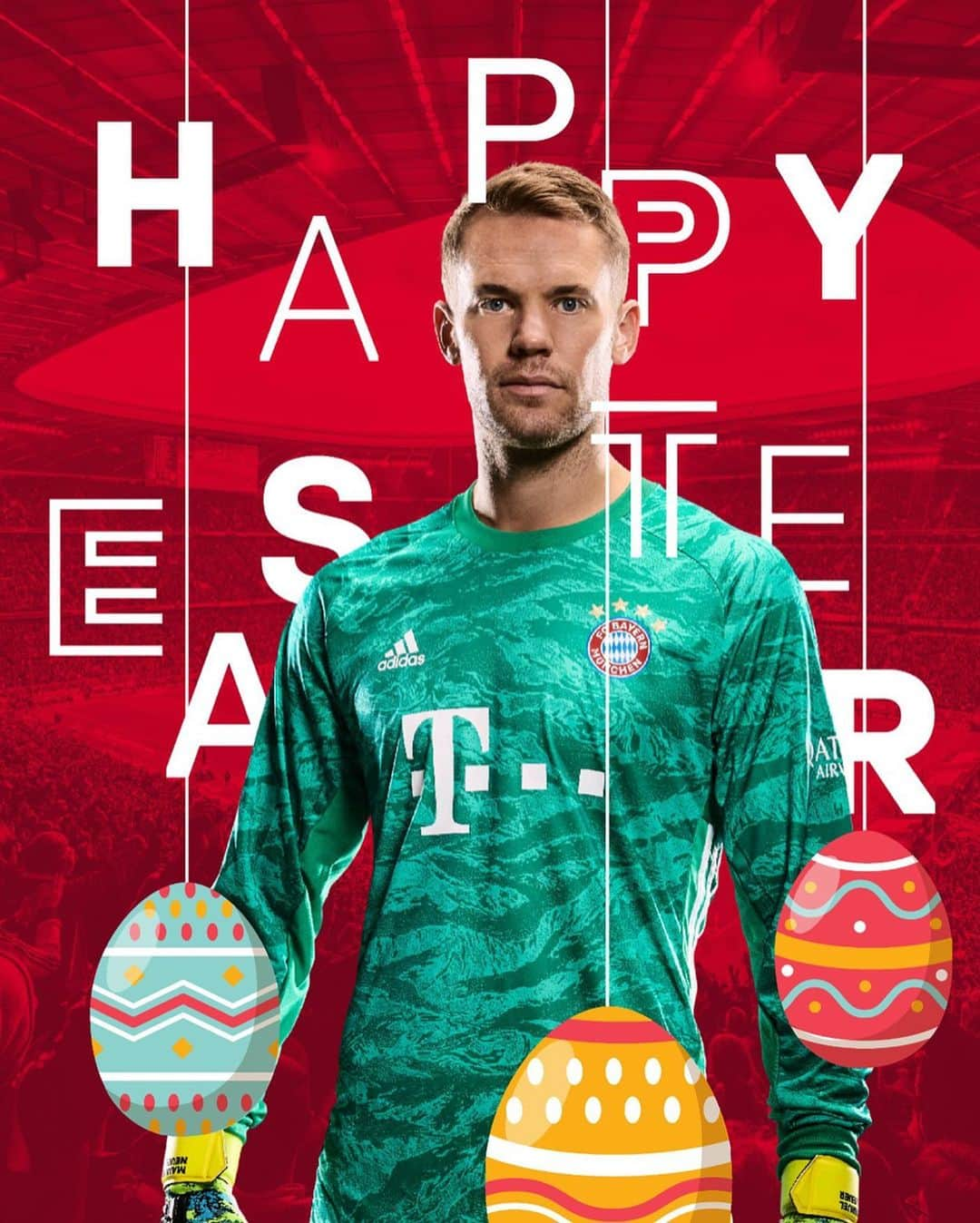 バイエルン・ミュンヘンさんのインスタグラム写真 - (バイエルン・ミュンヘンInstagram)「🔴⚪️ #Wallpaper Easter-edition! 📱🐰 Check out our story for more! 👆 _____ #FCBayern #MiaSanMia #packmas #futbol #Fußball #football #soccer #Easter #Munich #München」4月12日 21時05分 - fcbayern