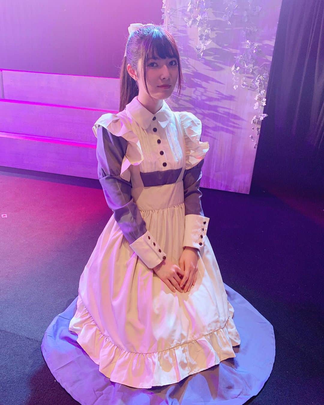 日下部美愛のインスタグラム：「お知らせ  去年、出演させて頂いた舞台「楽園の女王」が期間限定で無料公開されるみたいです！  4/19(日)~4/25(土）「楽園の女王」  まだ舞台を観たことない方もぜひこれを機に観ていただけたら嬉しいな！ 詳しくはTwitterから飛んでみてね‪‪❤︎‬ みんなのおうち時間が楽しくなりますように。 . . #おうち時間 #photo #japan #model #me #portrait #portraitphotography #fashion #makeup #followme #instagood #camera #cosplay #cosplaygirl #한국 #맞팔 #사진 #데일리 #데일리룩 #粉我 #偶像 #メイド #内衣」