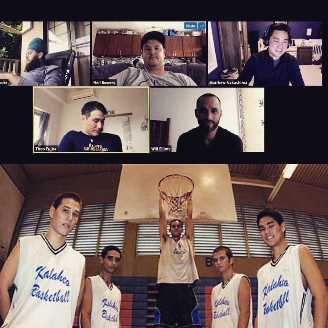 藤田弘輝さんのインスタグラム写真 - (藤田弘輝Instagram)「Successful reunion of the 2004 kalaheo high school boys basketball starting five!  I know times are tough right now but these couple hours with the boys....reconnecting and reminiscing were definitely special times for me!  @sammydubb @will_elliott @nbowers808  @naks20 thank you guys! And let’s run it back soon!  #おうち時間 #stayhome #kalaheo」4月12日 21時17分 - theofujita