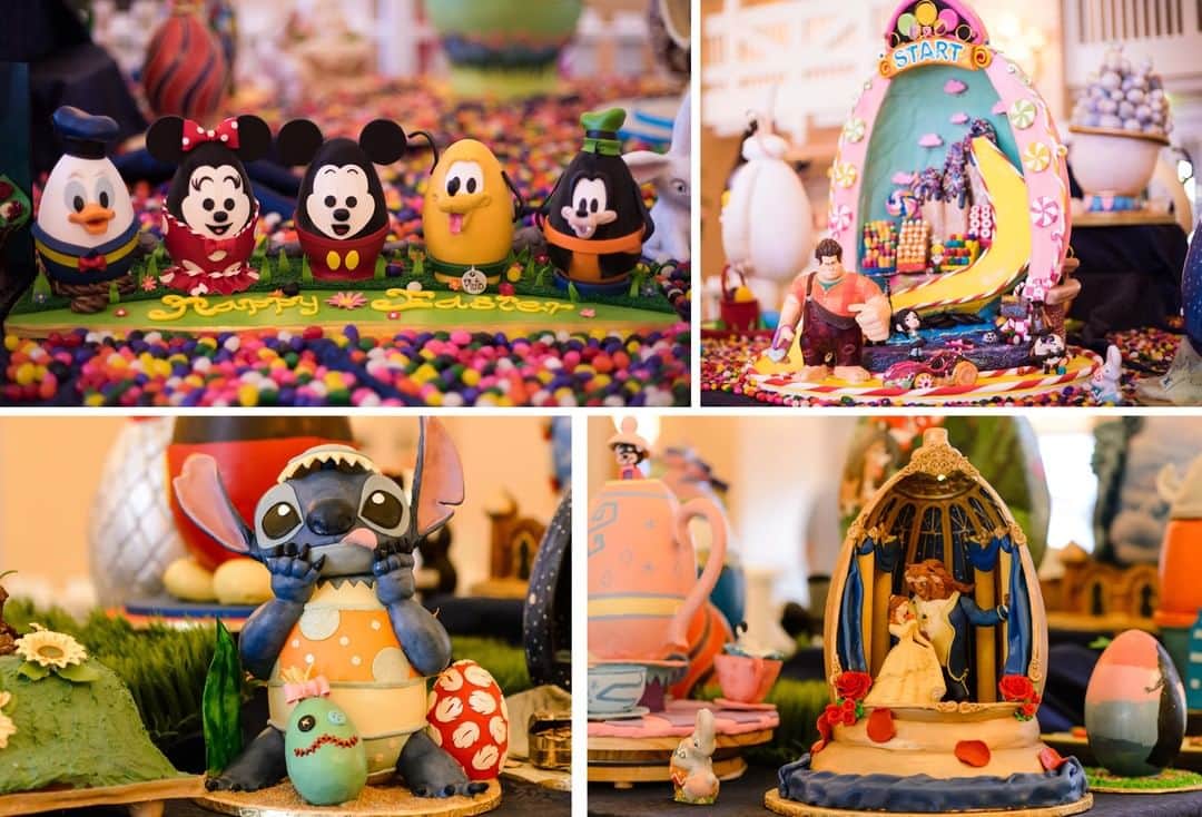 Walt Disney Worldさんのインスタグラム写真 - (Walt Disney WorldInstagram)「While our #WaltDisneyWorld resort hotels are temporarily closed, we wanted to keep the tradition of Easter eggs 🐰 made from chocolate, fondant, and other edible ingredients going by looking back at a few of our favorite egg displays from the past couple years! For the full gallery, visit the @DisneyParksBlog. #DisneyMagicMoments」4月12日 23時03分 - waltdisneyworld