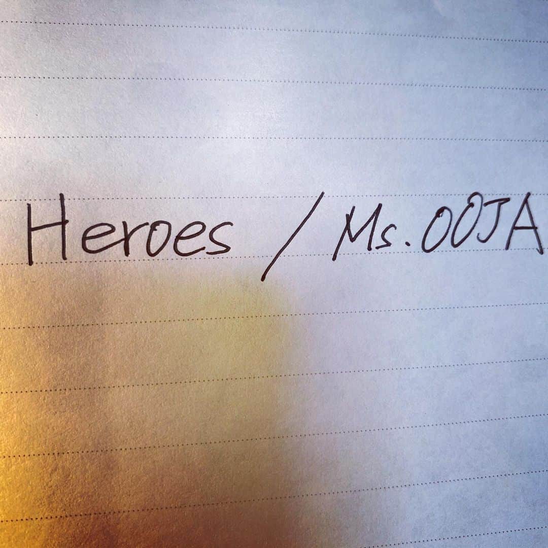 Ms.OOJAさんのインスタグラム写真 - (Ms.OOJAInstagram)「#heroes #Lyric #msooja」4月12日 23時50分 - msoojafaith
