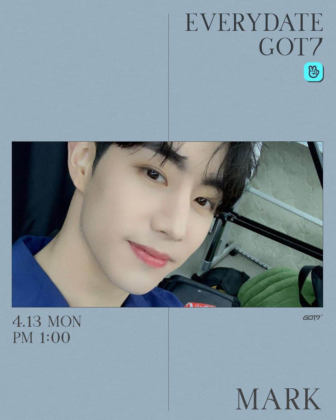 GOT7さんのインスタグラム写真 - (GOT7Instagram)「EveryDATE GOT7 #Mark ⠀ 2020.04.13 PM 1:00 ⠀ 아가새, 우리 뭐할까 🐥💚 ⠀ #GOT7 #갓세븐 @GOT7Official #IGOT7 #아가새 #GOT7_DYE #GOT7_NOTBYTHEMOON #EVERYDATE_GOT7 #Mark」4月13日 11時00分 - got7.with.igot7