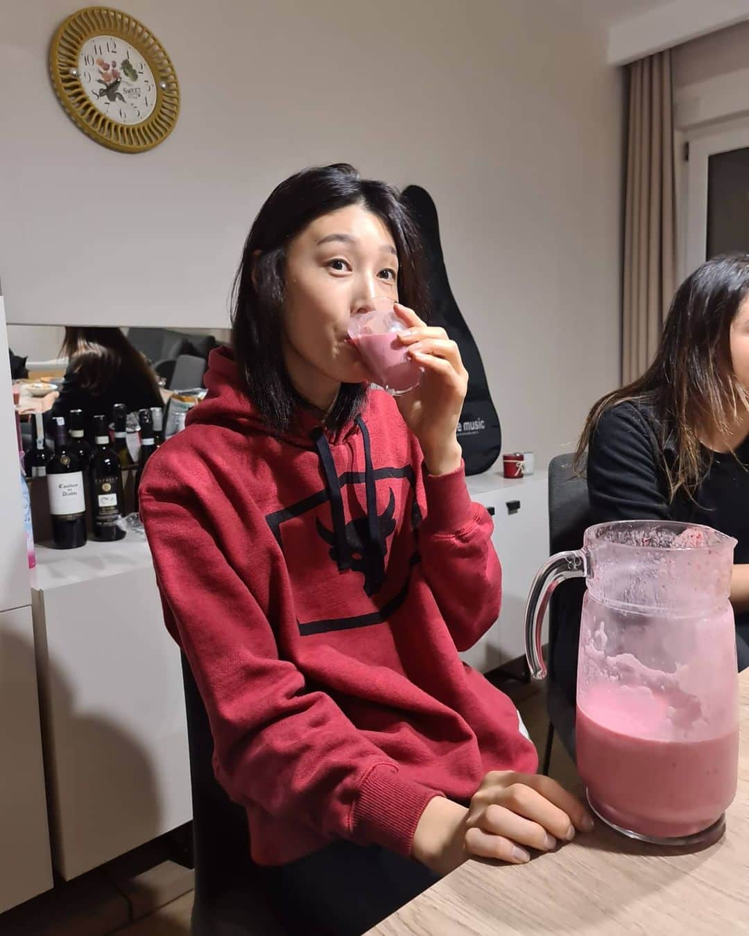 キム・ヨンギョンさんのインスタグラム写真 - (キム・ヨンギョンInstagram)「Health smoothie ❤ Made by @natizilio12」4月13日 3時49分 - kimyk10