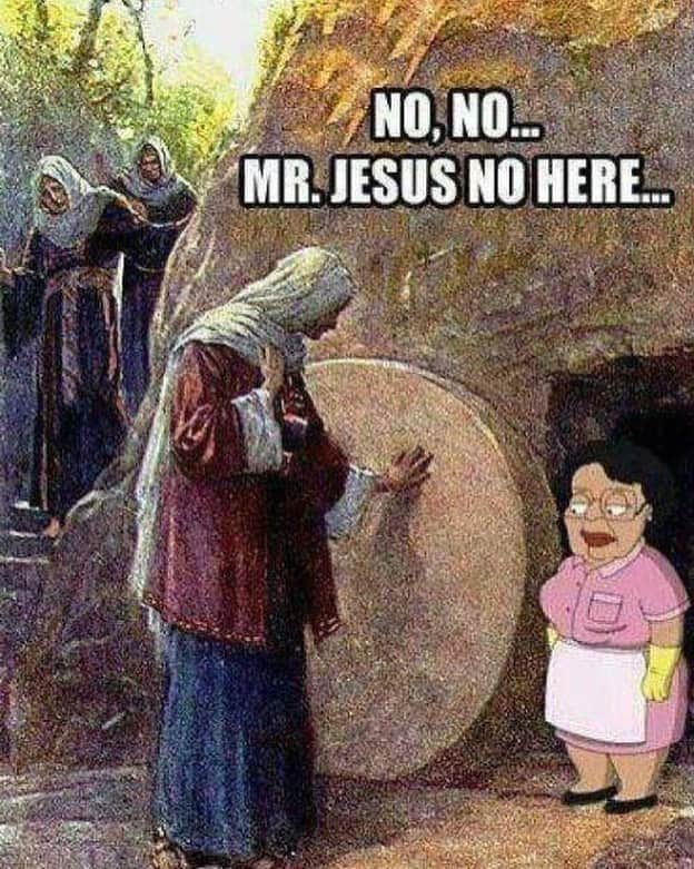 のインスタグラム：「Happy Easter Everyone 👑💐🌈💕 #icouldnthelpmyself #happyeaster #funnyandtrue #emptytomb #hesrisen #hallelujah #bendybonnie」