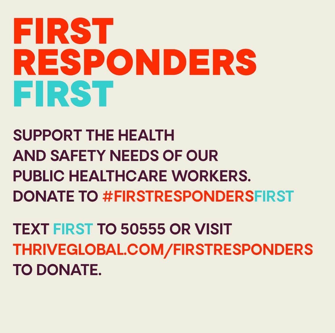 ポール・アデルスタインさんのインスタグラム写真 - (ポール・アデルスタインInstagram)「Healthcare workers are on the frontlines in the battle against coronavirus. If you are able, help the #FirstRespondersFirst Fund provide our healthcare workers with the supplies, equipment, and resources they need to safely continue the fight.  Text FIRST to 50555 or the click the link in my bio. #FirstResponserFirst @thrive @harvardchansph @caafoundation」4月13日 8時10分 - pauladelstein