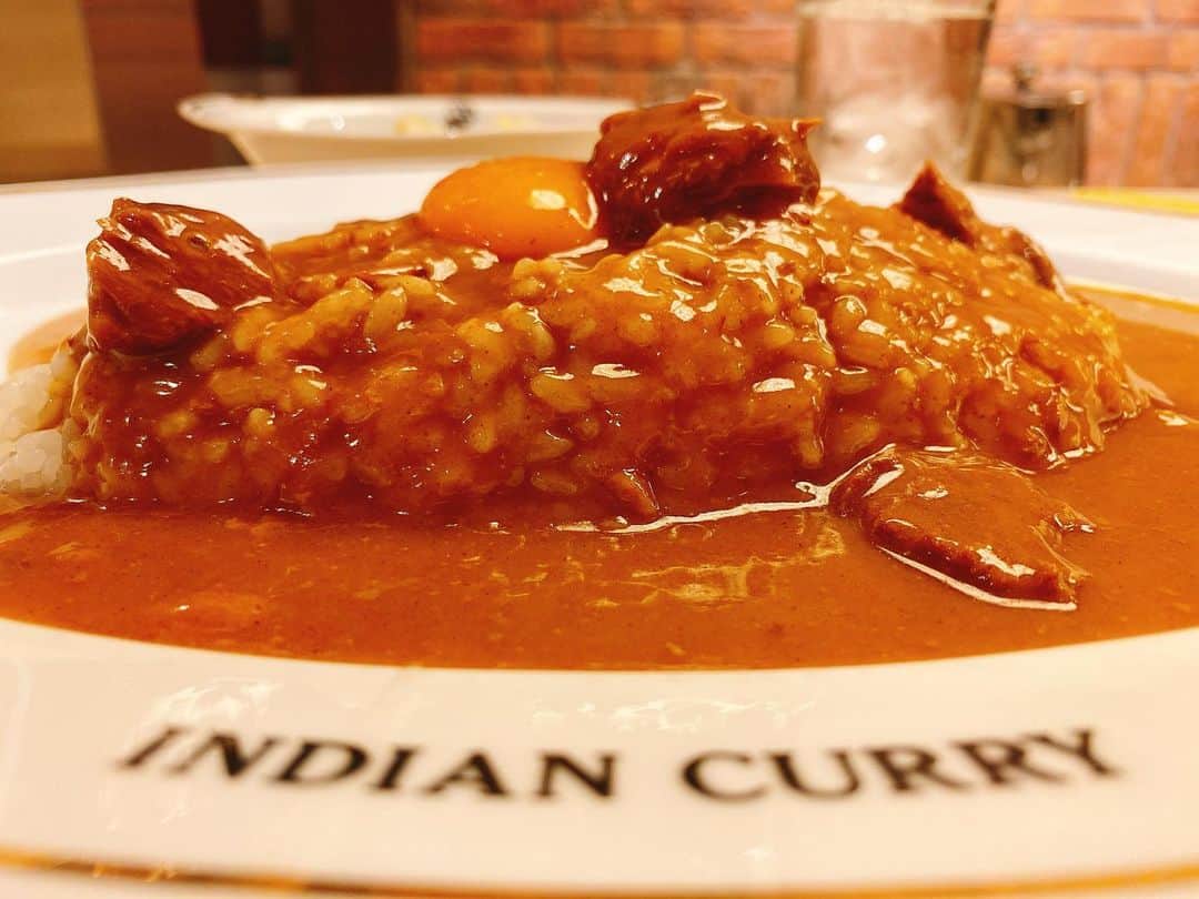 本間昭光のインスタグラム：「ステイホームが解けたらまず行きたい場所の１つ。 #インデアンカレー」