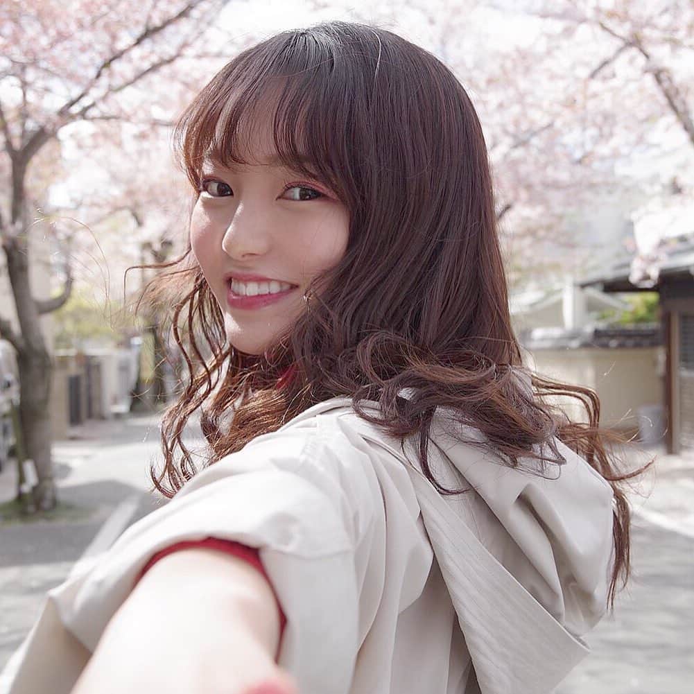 安原舞さんのインスタグラム写真 - (安原舞Instagram)「. 一緒にお花見しよ〜！🌸」4月13日 15時40分 - mai_yasuhara