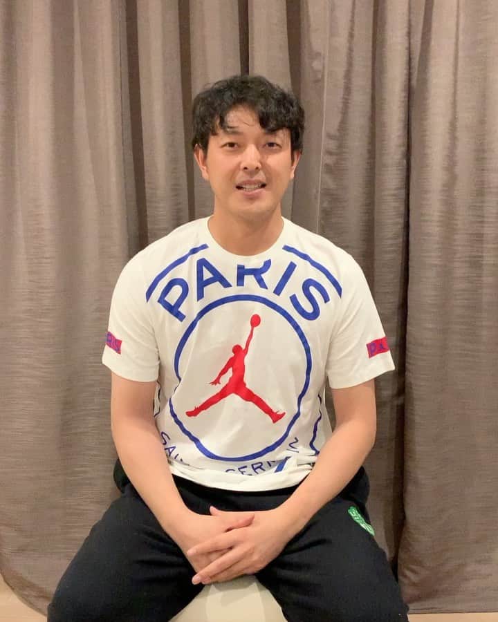 岩隈久志のインスタグラム：「@koji19uehara 上原さんより#熱男 のバトンを受け取りました！﻿ ﻿ 新型コロナウィルスで亡くなられた方や新型コロナウィルスによって大変な思いをされている方の為にも、この経験を無駄にしたくない、皆でより良い方に成長していきたい、という気持ちでメッセージを送らせていただきました。﻿ ﻿ 次は﻿ @shima45official ヤクルト嶋﻿ @ikeda_takahide  楽天池田﻿ @kodaihamaya_official 親戚の濱矢﻿ ﻿ 熱いメッセージをよろしくお願いします(^^)」