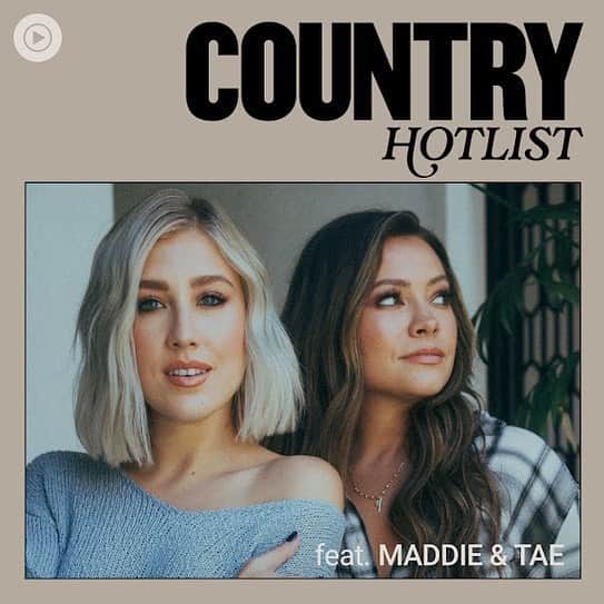 Maddie & Taeさんのインスタグラム写真 - (Maddie & TaeInstagram)「Ahhh! Thank you, @youtubemusic! Listen to #DieFromABrokenHeart now on the #CountryHotlist playlist. Link in story!」4月14日 6時10分 - maddieandtae