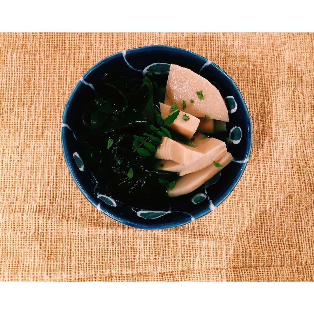 Saoriさんのインスタグラム写真 - (SaoriInstagram)「春の味」4月14日 10時52分 - saori_fujisaki