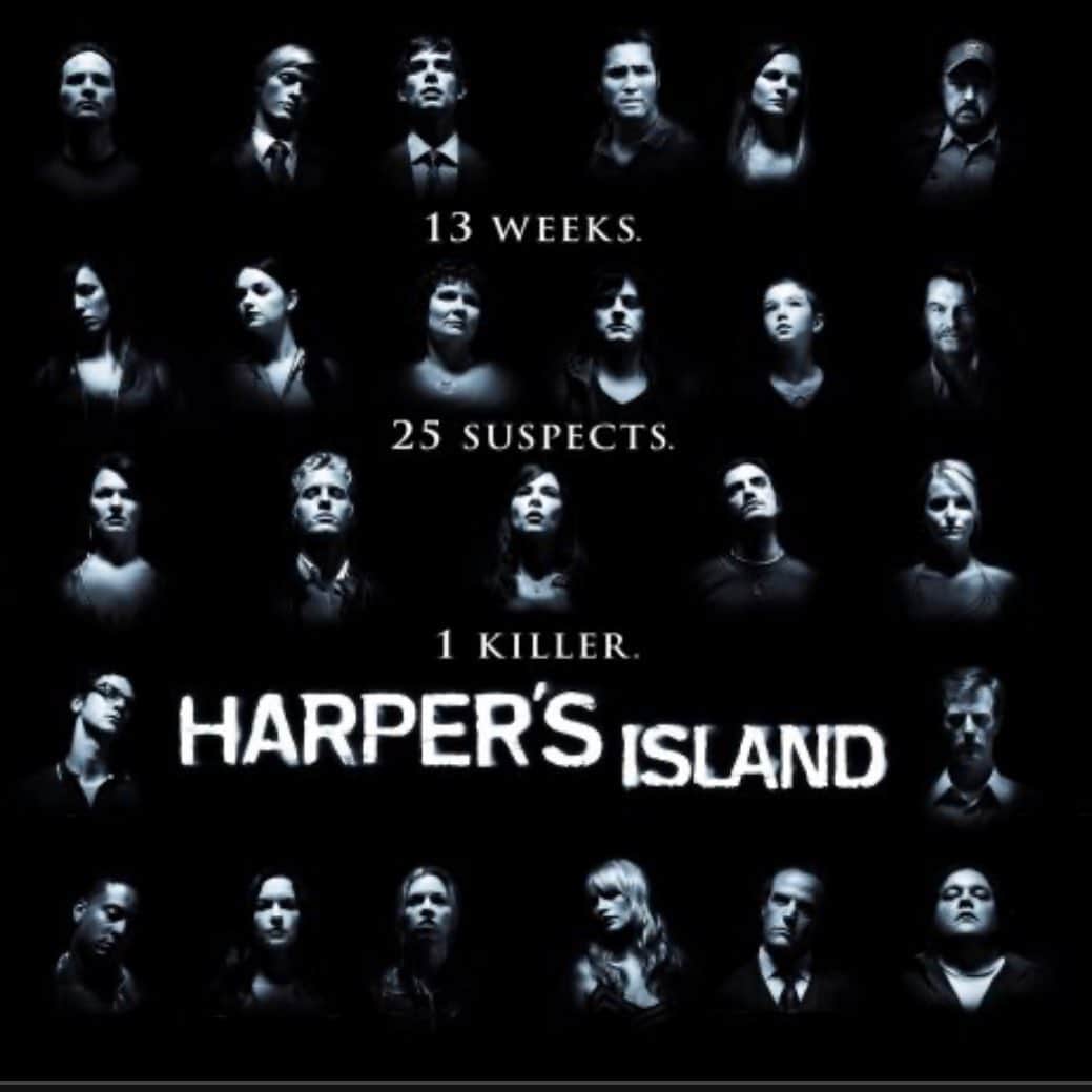 キャメロン・リチャードソンのインスタグラム：「Harper’s Island is on Apple TV !!!! It’s a fun show to binge on whilst social distancing!  We killed characters off before it was cool... @katiecassidy @chrisgorham @jumblejimstagram @matt_barr_」
