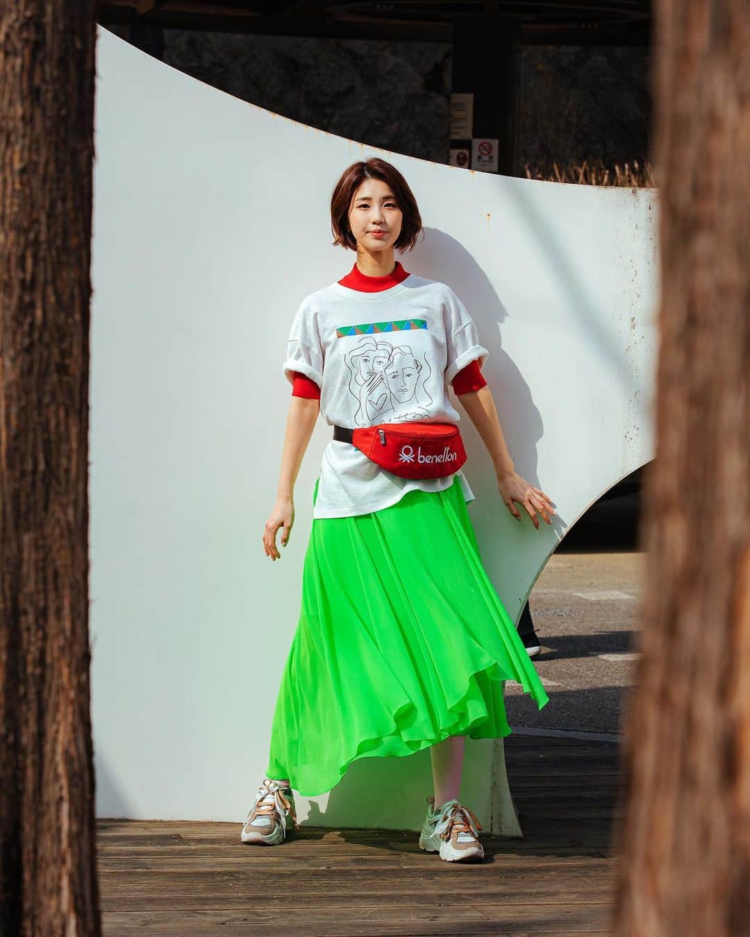 가로수길 , Seoulさんのインスタグラム写真 - (가로수길 , SeoulInstagram)「Seoul Street Fashion Style 📸📸 @jaylim1  어디론가  떠나고 싶은 즐거운 봄 🍀☘️🌸 현실은 😷😷」4月14日 12時50分 - jaylim1