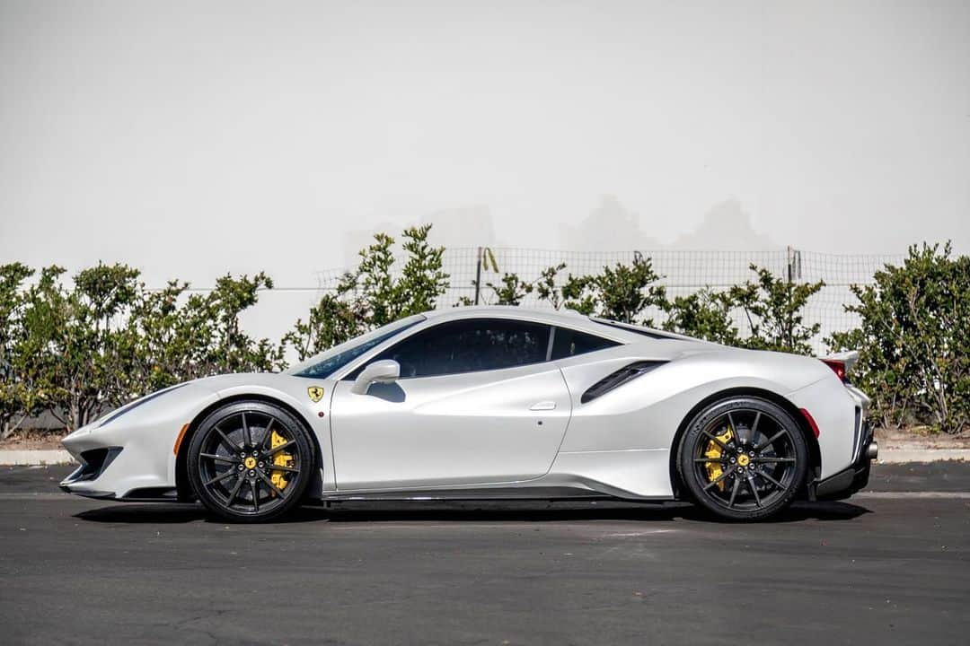 Dirk A. Productionsさんのインスタグラム写真 - (Dirk A. ProductionsInstagram)「Who would be the first person you’d pick up if this 2019 Ferrari 488 Pista was yours? • Only 1,186 Miles • Spec’d to the max • Contact below for Selling Price & Original MSRP 🏁 DM or Text (424) 256-6861 if interested」4月15日 1時33分 - supercarfocusdotcom