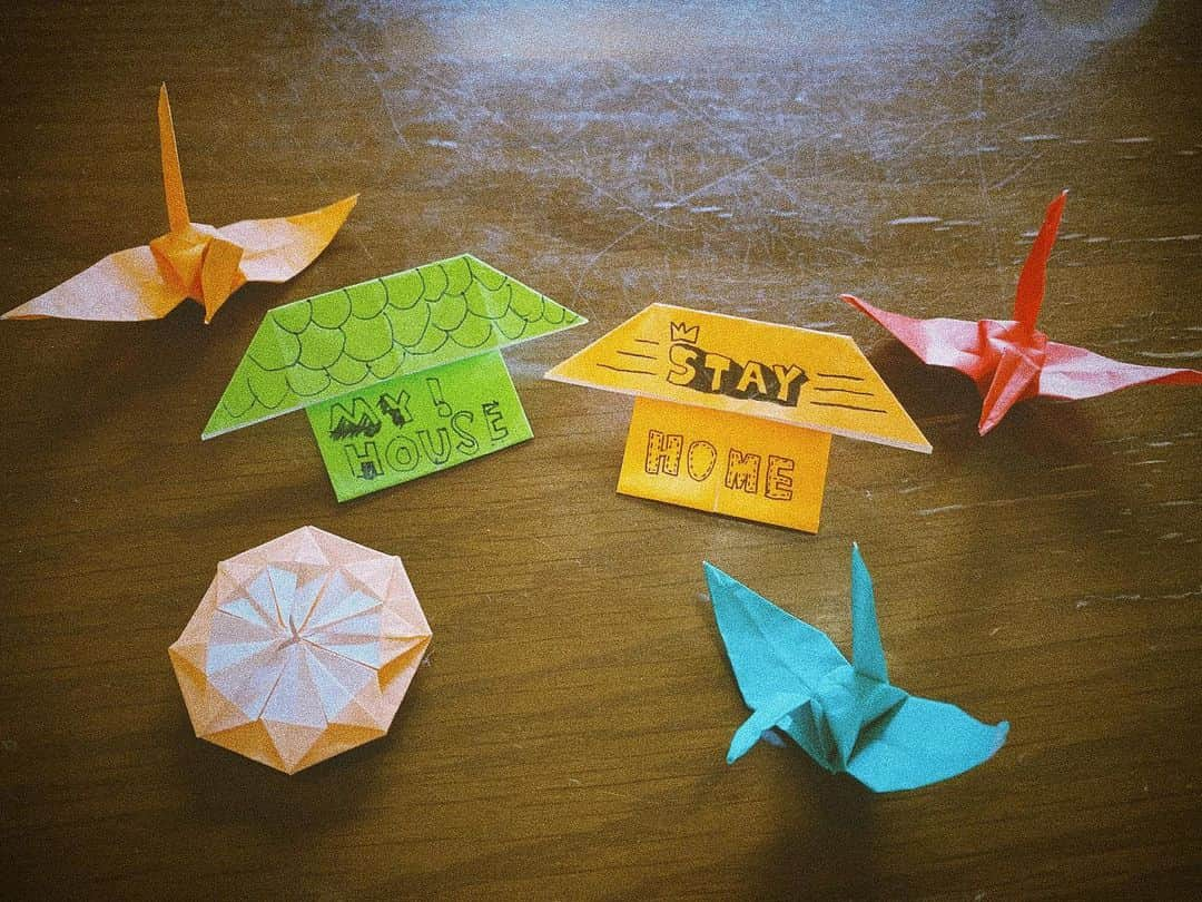 高田健太（KENTA）さんのインスタグラム写真 - (高田健太（KENTA）Instagram)「ORIGAMI.」4月14日 18時10分 - rkm0855