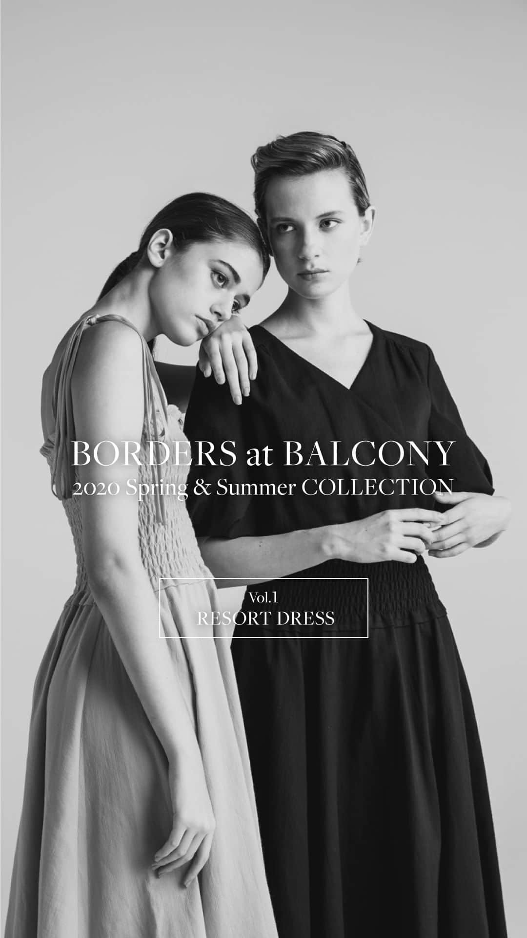 BORDERS at BALCONYのインスタグラム：「2020/4/9に発売した商品「RESORT DRESS」のご紹介です。」