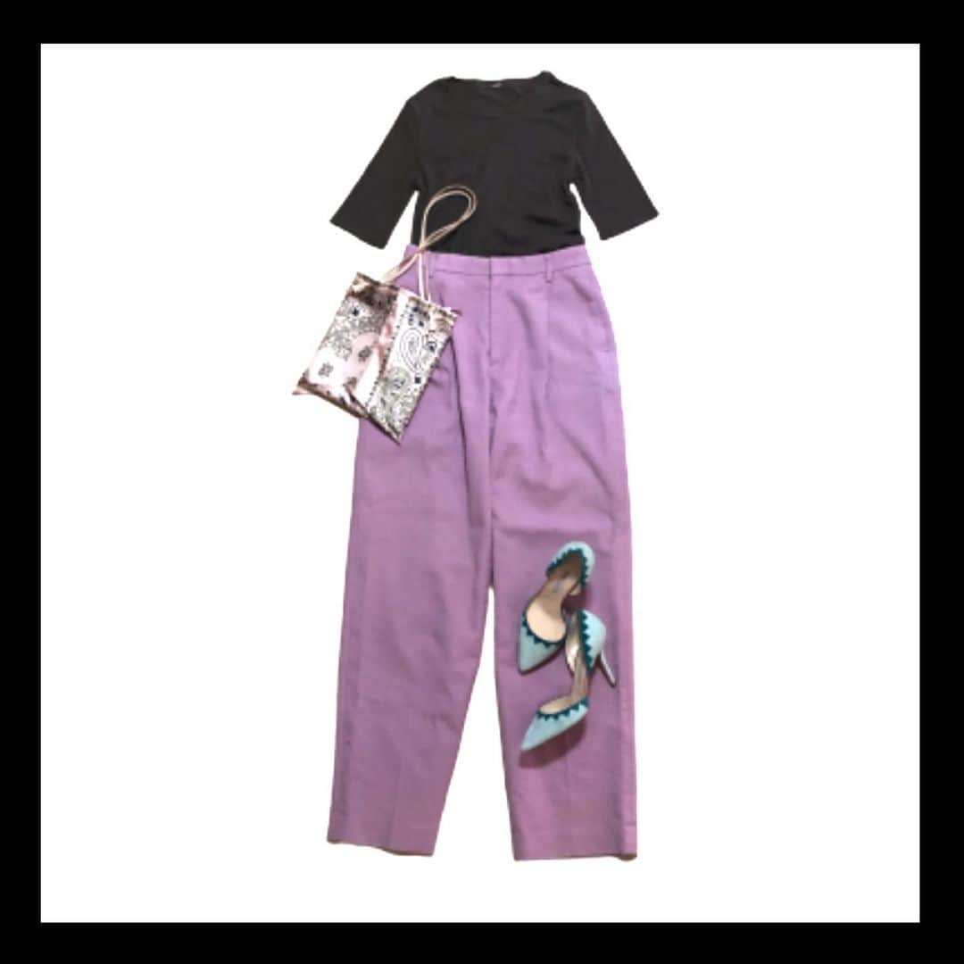 井関かおりさんのインスタグラム写真 - (井関かおりInstagram)「⑥ ピンクのパンツにピンクのバッグ^_^ 靴はグリーンで！ブラウンのトップスだと色を使っても馴染みがいい！！」4月14日 18時16分 - isekikaori_kimawashi