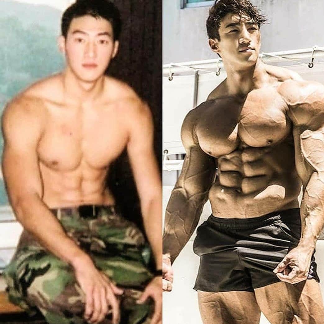 CHUL SOONさんのインスタグラム写真 - (CHUL SOONInstagram)「18 years transformation, . . . . Smash the like button, leave a comment below, tag ur friends, follow my insta, like my fb page, follow me on twitter, subscribe to my twich, subscribe to my youtube,  add me on steam, listen to my souncloud, check out my website, it would really help me a lot guys . ______________________________ #model #transformation #transformationtuesday  Pro #teamchuls makeup #traps #bodybuilding #physique #gym #fitness #chulsoon #korean #fitnessmodel #model #brocklesnar #wwe #aesthetic #aesthetics #wbff #motivation #china #fashion  #fitfam #fitspo #instafit  #natty #다이어트 #식단  #운동」4月14日 18時25分 - chul_soon