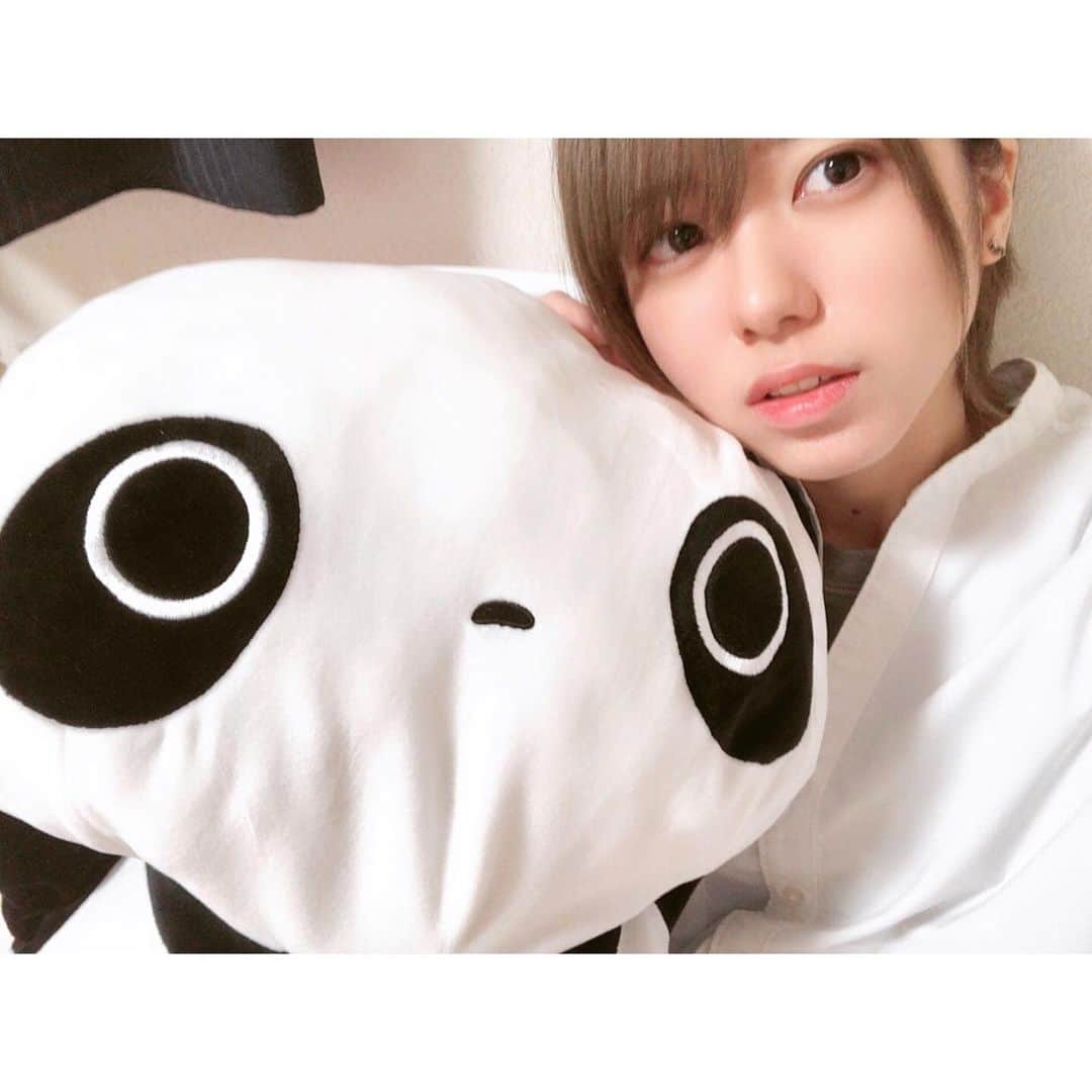 大西桃香さんのインスタグラム写真 - (大西桃香Instagram)「最近一緒に寝てるのはこの子です🐼🐾 #おうち時間 #エイトちゃんのおうち時間」4月14日 22時54分 - momo0920_official