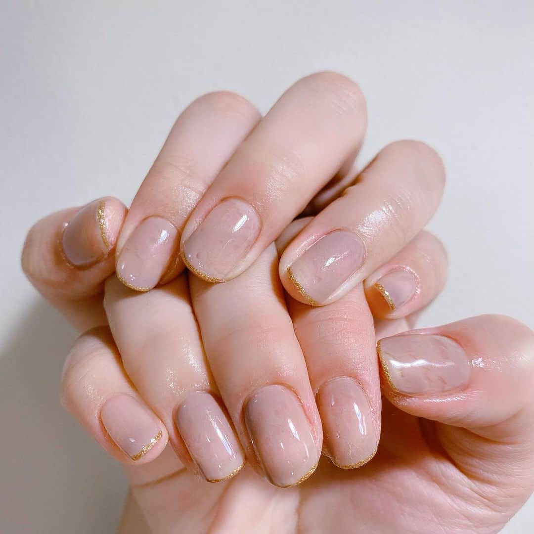 なかやまちえこのインスタグラム：「ムラっぽい#マーブルネイル  @pregelofficial 880と822mix PremDoll 704 #nail #nails #nailart #ネイル #美甲 #ネイルアート  #japanesenailart #manucure #japanesenails #manicurist #gelnails #أظافر #네일아트 #미용 #vẽmóng #ngườiđẹp  #เพ้นท์เล็บ #искусствоногтя #artedeuñas #เพ้นท์เล็บเจล #ジェルネイルデザイン #ネイルデザイン #senikuku #nagelkunst #ムラネイル @licaxxx1」