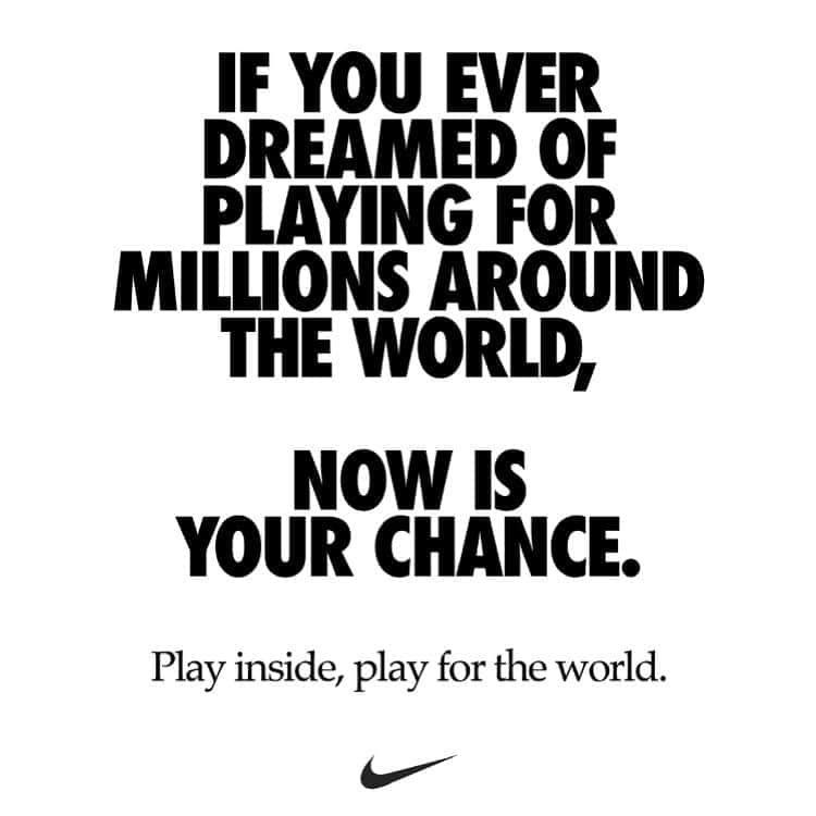 ヤン・フェルトンゲンのインスタグラム：「#playfortheworld #playinside」