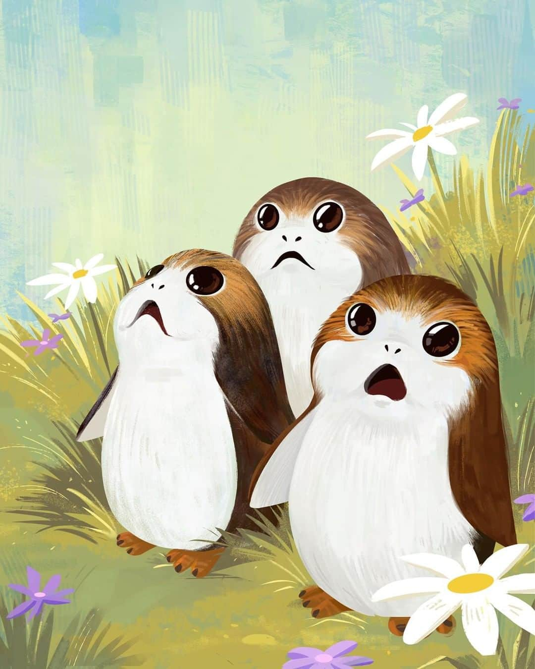 Disneyさんのインスタグラム写真 - (DisneyInstagram)「Can you find a cuter creature than this? Porg-et about it!」3月22日 4時30分 - disney