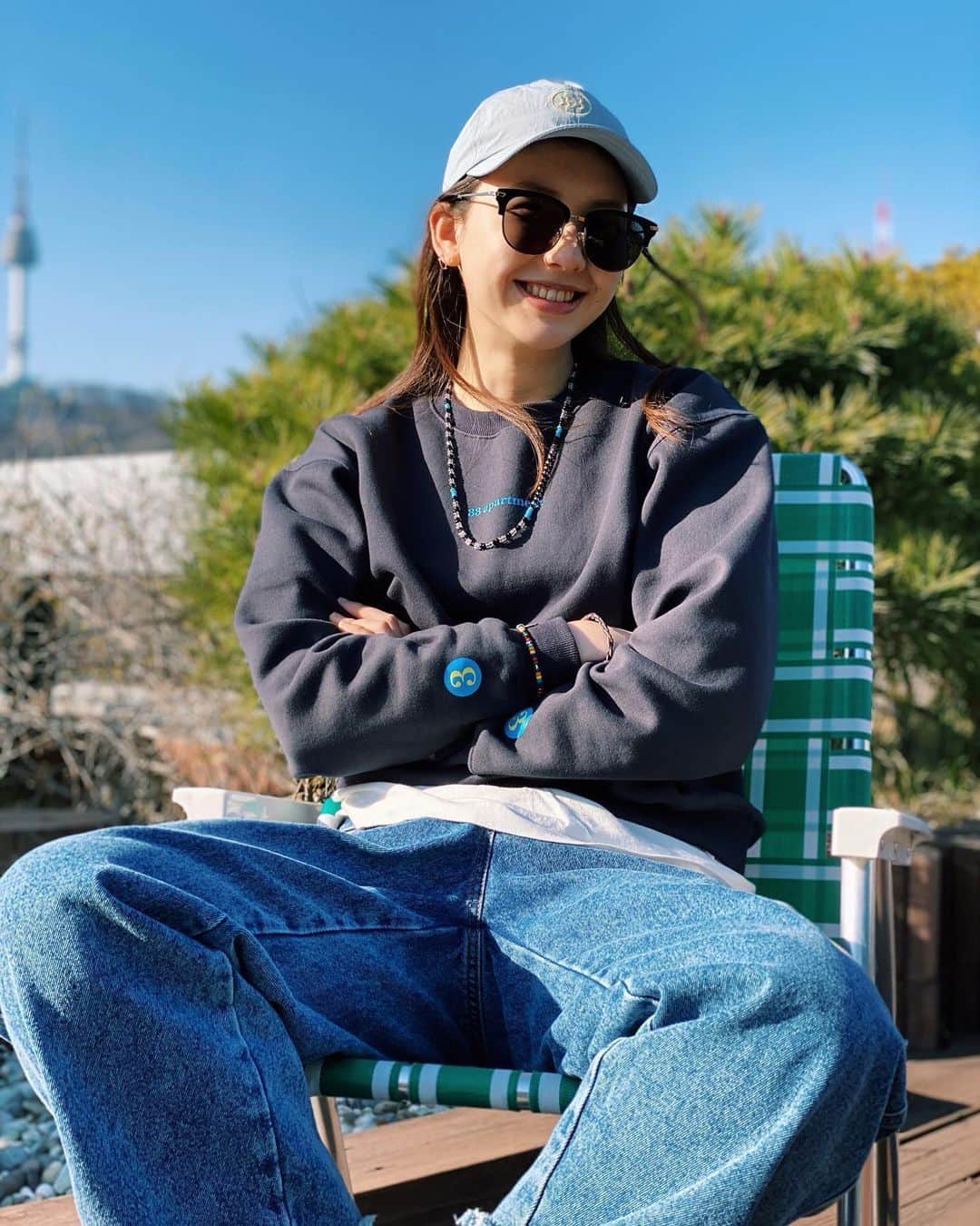 キム・ジンギョンさんのインスタグラム写真 - (キム・ジンギョンInstagram)「Sunday Champagne Seoul🍾🥂#Terrace402」3月22日 17時01分 - jinkyung3_3